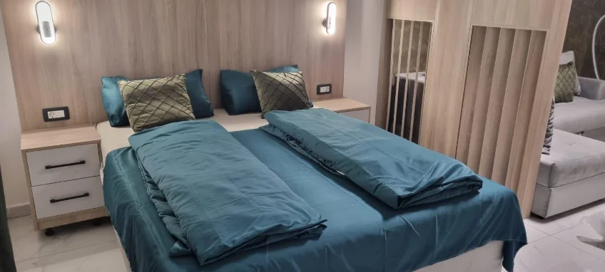 Kupatilo u apartmanu Avis 2, Igalo